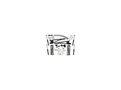 SuperLift 6-Inch Radius Arm Suspension Lift Kit with Shadow Series Shocks (08-10 4WD 6.4L Powerstroke F-250 Super Duty)