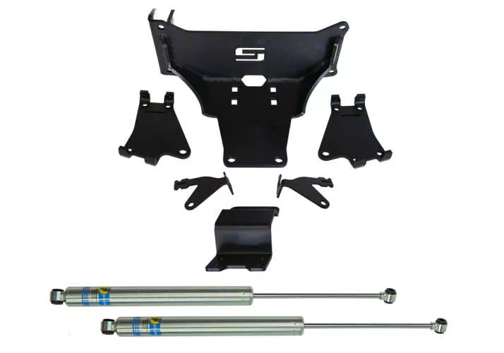 SuperLift F250 Super Duty Dual Steering Stabilizer Kit with Bilstein