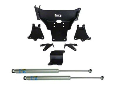 SuperLift Dual Steering Stabilizer Kit with Bilstein Steering Stabilizers (11-24 4WD F-250 Super Duty)