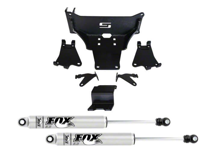 SuperLift F250 Super Duty Dual Steering Stabilizer Kit with FOX 2.0 Steering Stabilizers 92743
