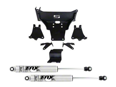 SuperLift Dual Steering Stabilizer Kit with FOX 2.0 Steering Stabilizers (11-22 4WD F-250 Super Duty)