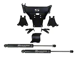 SuperLift Dual Steering Stabilizer Kit with Shadow Series Steering Stabilizers (11-23 4WD F-250 Super Duty)