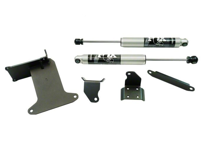 SuperLift F250 Super Duty FOX Dual Steering Stabilizer Kit 92722 (1124 4WD F250 Super Duty