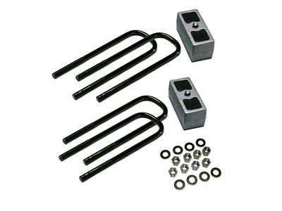 SuperLift 3-Inch Rear Block Lift Kit (11-16 F-350 w/ Factory Overload Springs)