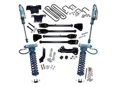 SuperLift 4-Inch King Edition 4-Link Suspension Lift Kit (17-22 4WD 6.7L Powerstroke F-350 Super Duty)