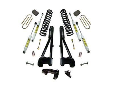 SuperLift 4-Inch Radius Arm Suspension Lift Kit with Superide Shocks (11-16 4WD 6.7L Powerstroke F-350 Super Duty)