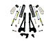 SuperLift 4-Inch Radius Arm Suspension Lift Kit with Superide Shocks (11-16 4WD 6.7L Powerstroke F-350 Super Duty)