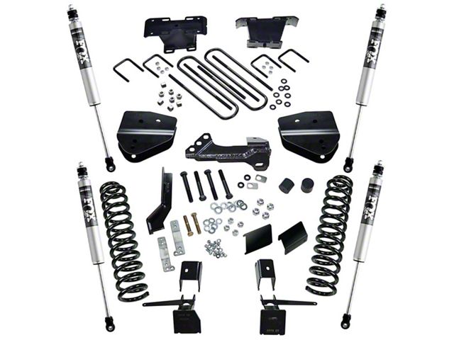 SuperLift 4-Inch Spacer Suspension Lift Kit with FOX Shocks (17-22 4WD 6.7L Powerstroke F-350 Super Duty)