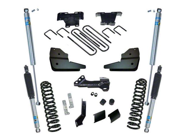 SuperLift 4-Inch Suspension Lift Kit with Bilstein 5100 Shocks (23-24 4WD 6.7L Powerstroke F-350 Super Duty w/o Auto Leveling Headlights)