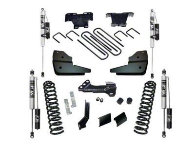 SuperLift 4-Inch Suspension Lift Kit with FOX 2.0 Reservoir Shocks (23-24 4WD 6.7L Powerstroke F-350 Super Duty w/o Auto Leveling Headlights)