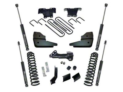 SuperLift 4-Inch Suspension Lift Kit with Superlift Shocks (23-25 4WD 6.7L Powerstroke F-350 Super Duty w/o Auto Leveling Headlights)