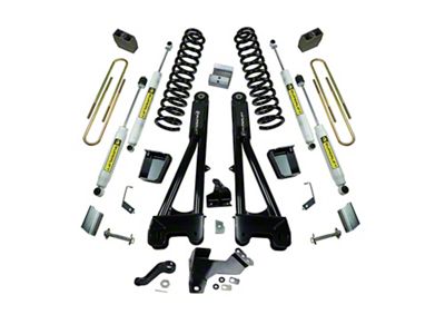 SuperLift 6-Inch Radius Arm Suspension Lift Kit with Superide Shocks (11-16 4WD 6.7L Powerstroke F-350 Super Duty)