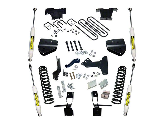 SuperLift 6-Inch Suspension Lift Kit with Superide Shocks (17-22 4WD 6.7L Powerstroke F-350 Super Duty)