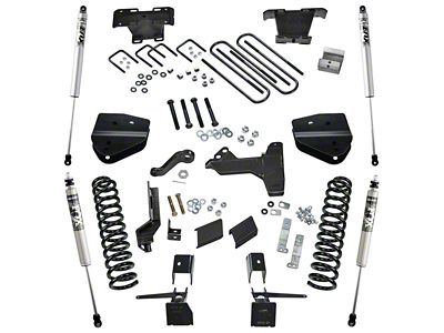 SuperLift 6-Inch Suspension Lift Kit with FOX Shocks (17-22 4WD 6.7L Powerstroke F-350 Super Duty)