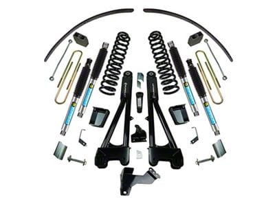 SuperLift 8-Inch Radius Arm Suspension Lift Kit with Bilstein Shocks (11-16 4WD 6.7L Powerstroke F-350 Super Duty)