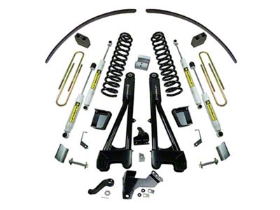 SuperLift 8-Inch Radius Arm Suspension Lift Kit with Superide Shocks (11-16 4WD 6.7L Powerstroke F-350 Super Duty)