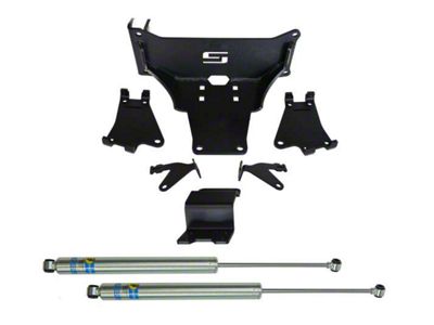 SuperLift Dual Steering Stabilizer Kit with Bilstein Steering Stabilizers (11-22 4WD F-350 Super Duty)