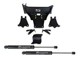 SuperLift Dual Steering Stabilizer Kit with Shadow Series Steering Stabilizers (23-26 4WD F-350 Super Duty)