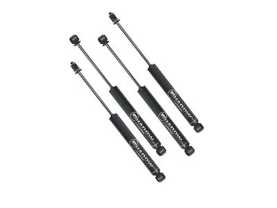 SuperLift Shadow Series Front and Rear Shocks for 4-Inch Lift (11-16 4WD F-350 Super Duty)