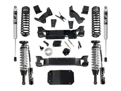 SuperLift 6-Inch Suspension Lift Kit with FOX Coil-Overs and Shocks (12-18 4WD RAM 1500 Quad Cab, Crew Cab w/o Air Ride)