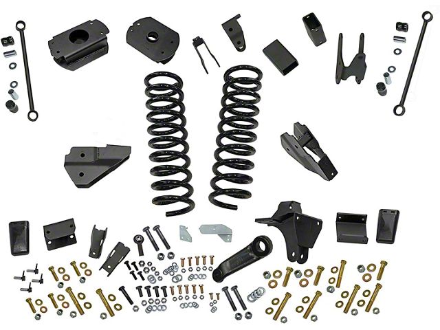 SuperLift 3.50-Inch Suspension Lift Kit with Shock Extensions (19-24 4WD 6.7L RAM 2500 w/o Air Ride, Excluding Power Wagon)