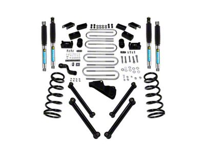 SuperLift 4-Inch Suspension Lift Kit with Bilstein Shocks (03-08 4WD 5.9L, 6.7L RAM 2500)