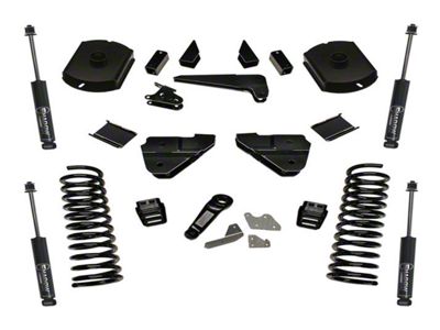 SuperLift 4-Inch Radius Arm Drop Suspension Lift Kit with Superlift Shocks (14-18 4WD 6.7L RAM 2500 w/o Air Ride, Excluding Power Wagon)