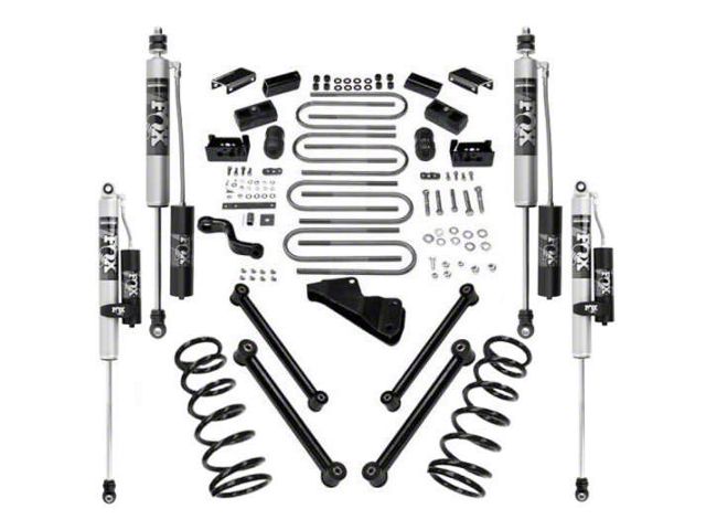 SuperLift 6-Inch Suspension Lift Kit with Fox Shocks (07-08 4WD 6.7L RAM 3500)