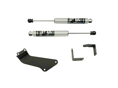 SuperLift FOX Dual Steering Stabilizer Kit (13-24 4WD RAM 3500)