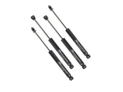 SuperLift Shadow Series Front and Rear Shocks for 4-Inch Lift (13-18 4WD RAM 3500)