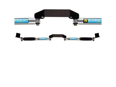 SuperLift Superide SS by Bilstein Dual Steering Stabilizer Kit (09-12 4WD RAM 3500)