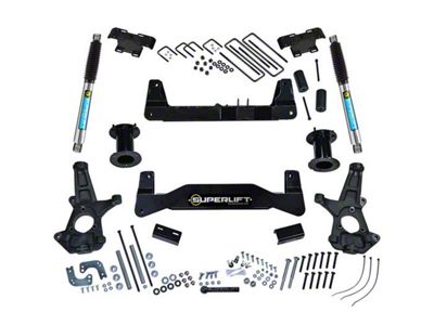 SuperLift 6-Inch Suspension Lift Kit with Bilstein Shocks (07-18 2WD Sierra 1500)