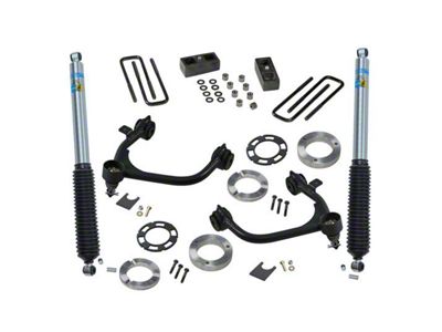 SuperLift 3-Inch Suspension Lift Kit with Bilstein Shocks (19-25 Sierra 1500, Excluding AT4 & Denali)