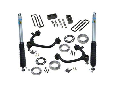 SuperLift 3-Inch Suspension Lift Kit with Bilstein Shocks (19-24 Sierra 1500, Excluding AT4 & Denali)