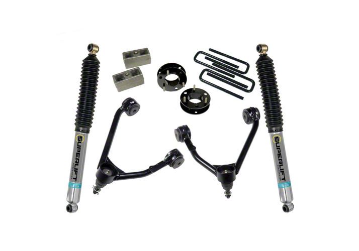 SuperLift Sierra 1500 3.50Inch Upper Control Arm Leveling Kit with