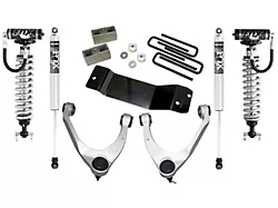 SuperLift 3.50-Inch Upper Control Arm Lift Kit with FOX Coil-Overs and Shocks (07-16 4WD Sierra 1500 w/ Cast Steel Control Arms, Excluding 14-16 Denali)