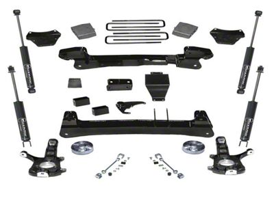 SuperLift 6-Inch Knuckle Suspension Lift Kit with SuperLift Shocks (99-06 4WD Sierra 1500)