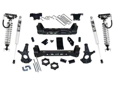 SuperLift 6.50-Inch Suspension Lift Kit with FOX Coil-Overs and Shocks (14-18 4WD Sierra 1500 w/ Stock Cast Aluminum or Stamped Steel Control Arms)