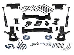 SuperLift 8-Inch Suspension Lift Kit with SuperLift Shocks (07-16 4WD Sierra 1500 w/ Stock Cast Steel Control Arms)