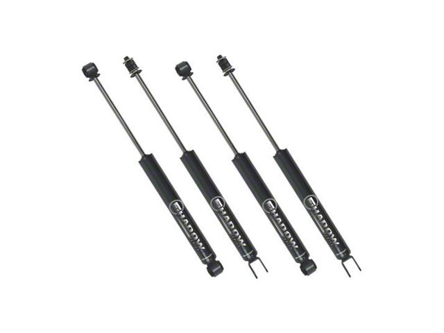 SuperLift Shadow Series Front and Rear Shocks for 6-Inch Lift (99-06 4WD Sierra 1500)