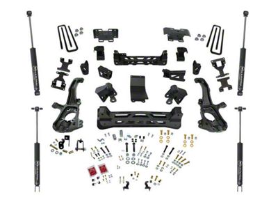 SuperLift 6-Inch Knuckle Suspension Lift Kit with Shadow Shocks (20-24 Sierra 2500 HD w/o MagneRide)