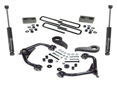 SuperLift 3.50-Inch Suspension Lift Kit with SuperLift Shocks (11-19 Sierra 3500 HD, Excluding Denali)