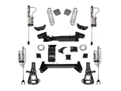 SuperLift 6-Inch Suspension Lift Kit with Fox Shocks (07-10 4WD Sierra 3500 HD)