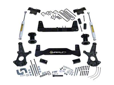 SuperLift 6-Inch Suspension Lift Kit with SuperLift Shocks (07-18 2WD Silverado 1500)