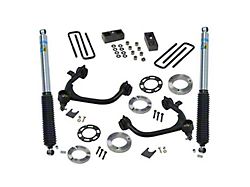 SuperLift 3-Inch Suspension Lift Kit with Bilstein Shocks (19-25 Silverado 1500, Excluding Trail Boss & ZR2)