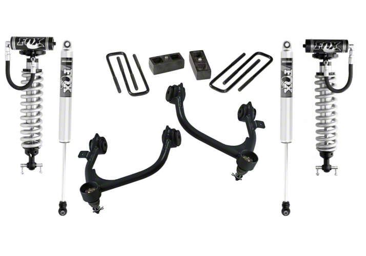 SuperLift Silverado 1500 3Inch Suspension Lift Kit with FOX CoilOvers and Shocks 3900FX (1924