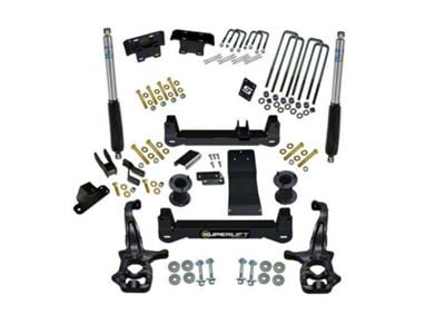 SuperLift 4-Inch Suspension Lift Kit with Bilstein Shocks (19-25 Silverado 1500 Trail Boss)