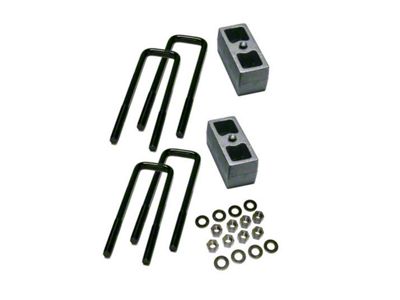 SuperLift 3-Inch Rear Lift Block Kit (07-10 4WD Silverado 2500 HD)