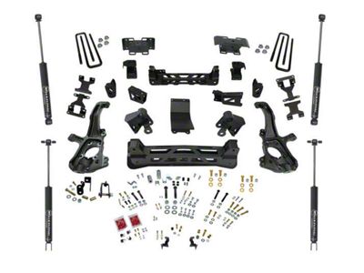 SuperLift 6-Inch Knuckle Suspension Lift Kit with Shadow Shocks (20-24 Silverado 2500 HD w/o MagneRide)