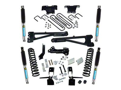 SuperLift 4-Inch Radius Arm Suspension Lift Kit with Bilstein Shocks (17-22 4WD 6.7L Powerstroke F-250 Super Duty)